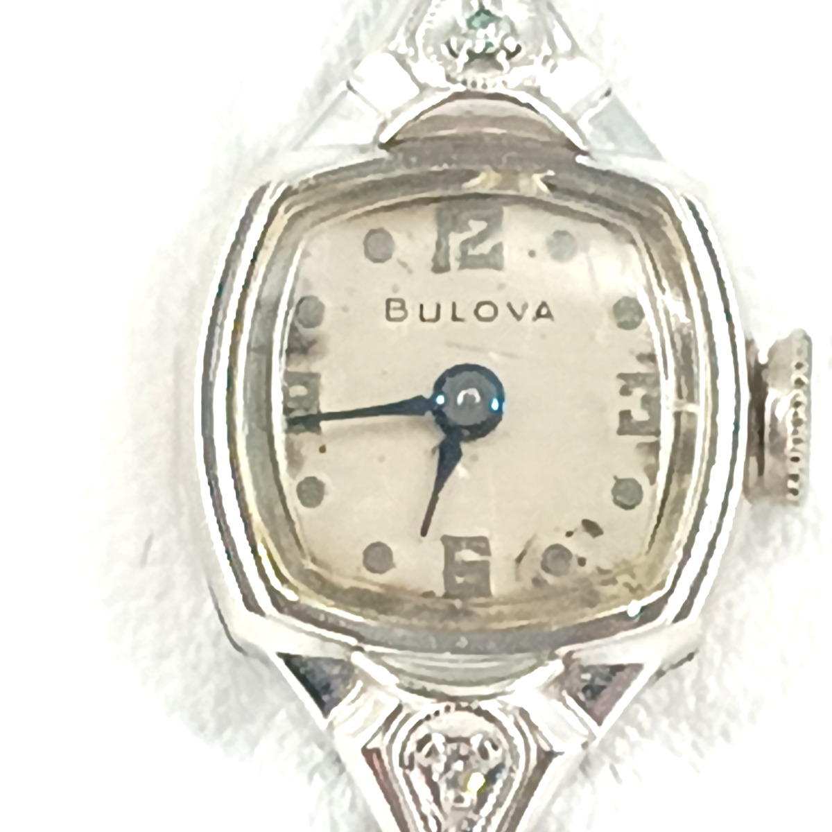 Vintage Bulova Ladies Watch, Gold Filled Bracelet Watch, Petite Mid Century Wristwatch
