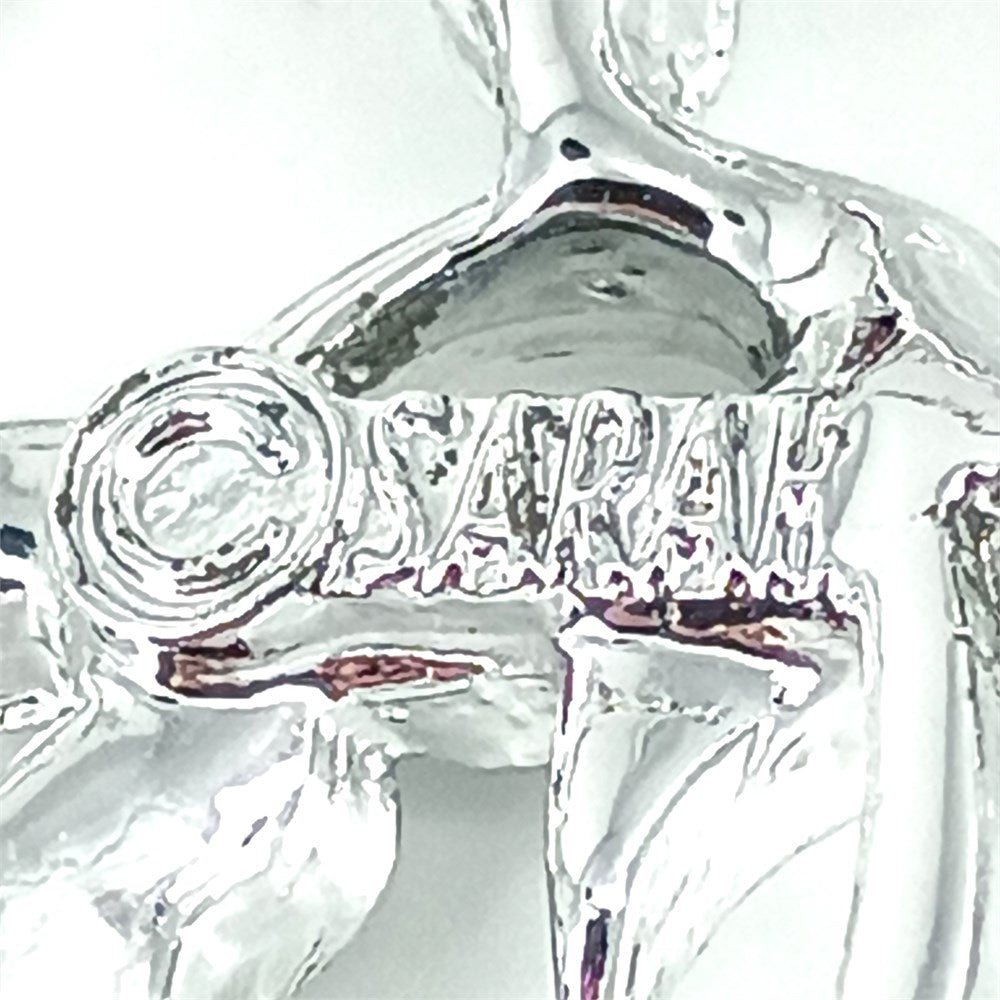 Sarah Coventry Silver Tone Ribbon Brooch – Vintage Sculptural Floral Pin